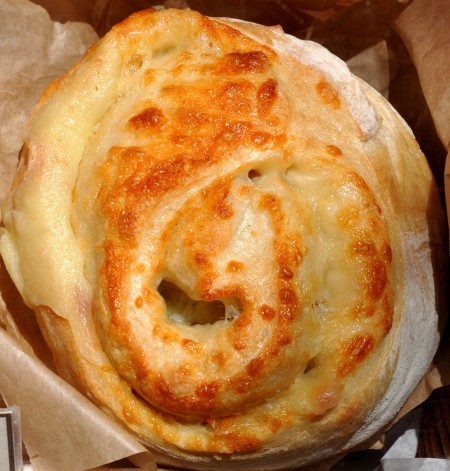Gruyere bread from Snohomish Bakery. Photo copyright 2014 by Zachary D. Lyons.